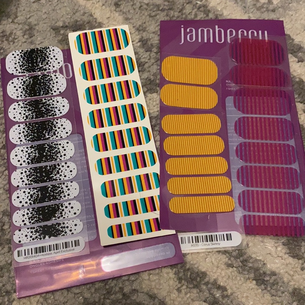 Jamberry Assorted Nail Wraps - Picture 6 of 6